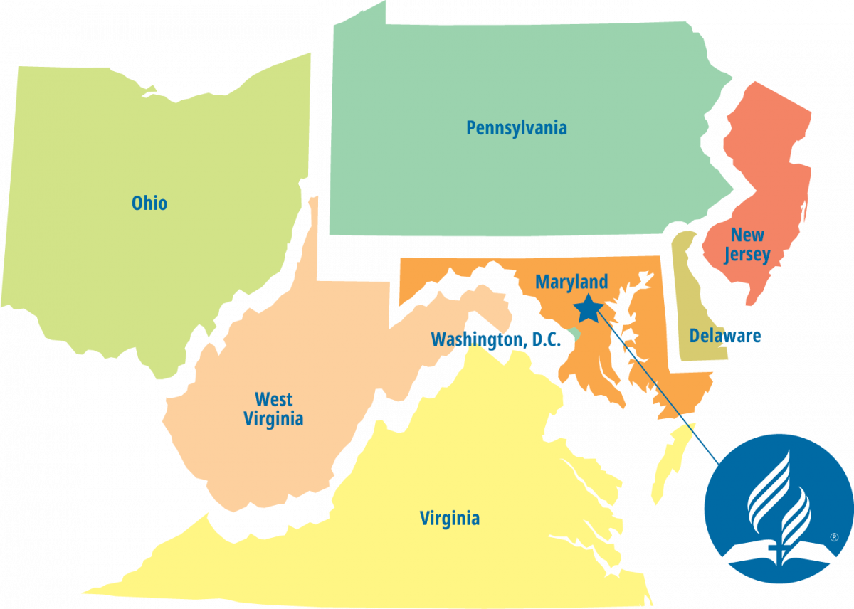 Map of Columbia Union Territory